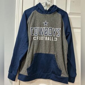 Fanatics Blue and Gray Hoodie